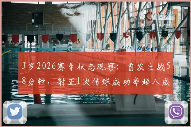 J罗2026赛季状态观察:首发出战58分钟,射正1次传球成功率超八成,技术统计详情与比赛分析